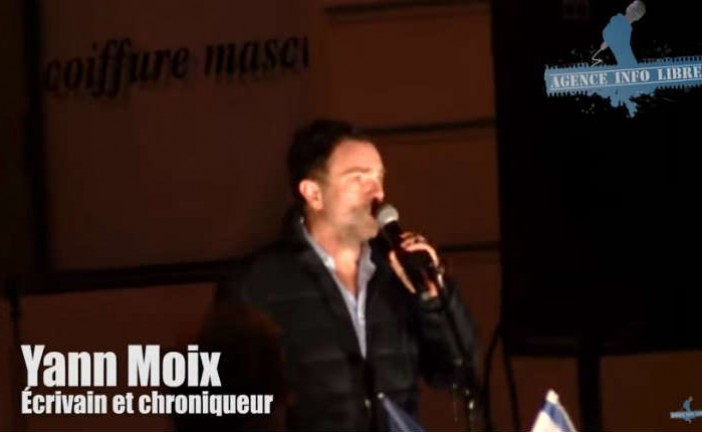 Vidéo] Manifestation de soutien à Israël, Yann Moix de ONPC « Je vais être très court, Vous n’êtes pas seuls, bonsoir ! »