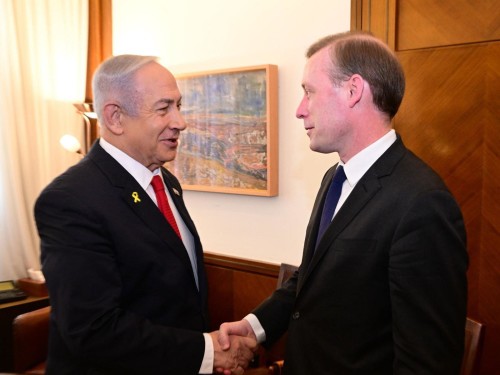 Benjamin Netanyahu et Jake Sullivian