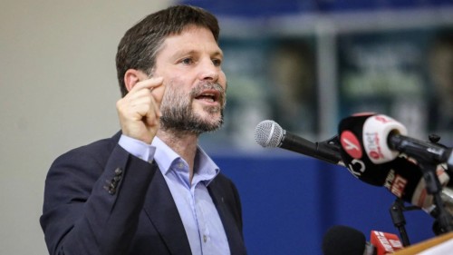 Bezalel-Smotrich-Knesset-lawmaker-leader-Religious-Zionism-Party-speach-rally-Sderot-26-October-2022-AFP.jpg[1]