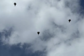 Demonstration de force de Tsahal au dessus des funérailles de Nasrallah à Beyrouth