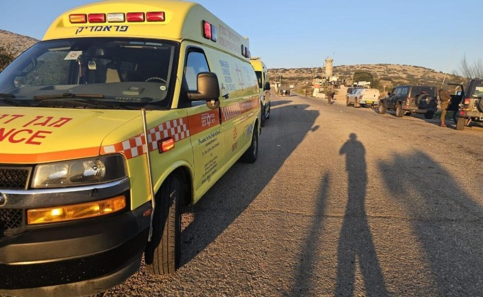 Judée-Samarie : dix soldats israéliens blessés lors d’un attentat à l’arme à feu près du village de Taysir