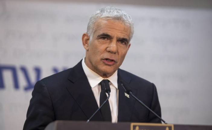 Élections israéliennes : Yair Lapid modifiera la loi de l’État-nation s’il gagne les élections