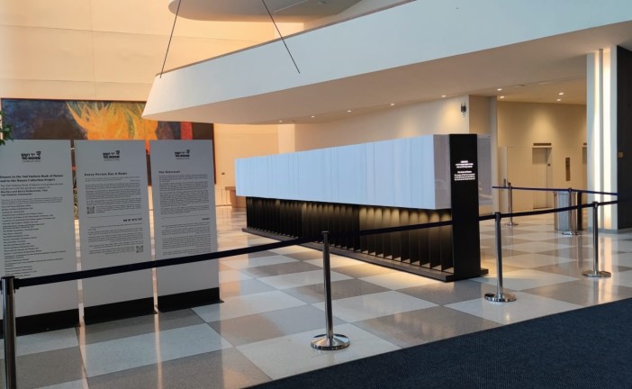 L’institut Yad Vashem dévoile aujourd’hui l’exposition « Le livre des noms » au siège des Nations Unis à New York
