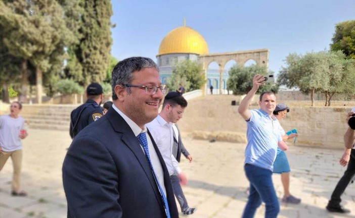 Le ministre israélien de la Sécurité nationale Itamar Ben Gvir affirme qu’il retournera sur le mont du Temple