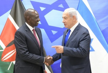 Benjamin Netanyahu reçoit le président du Kenya à Jérusalem