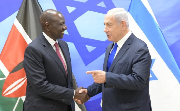 Benjamin Netanyahu reçoit le président du Kenya à Jérusalem