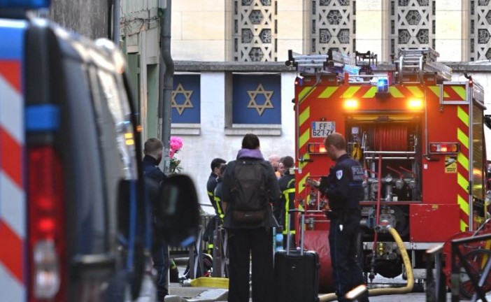 Israël en guerre : un homme armé tentant d’incendier la synagogue de Rouen neutralisé par la police