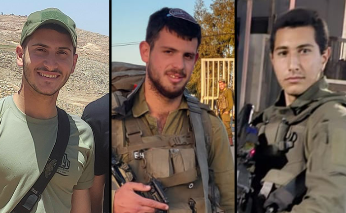 Israël en guerre : Tsahal annonce le décès de deux soldats victimes d’un attentat en Judée-Samarie et d’un soldat tombé au combat à Gaza