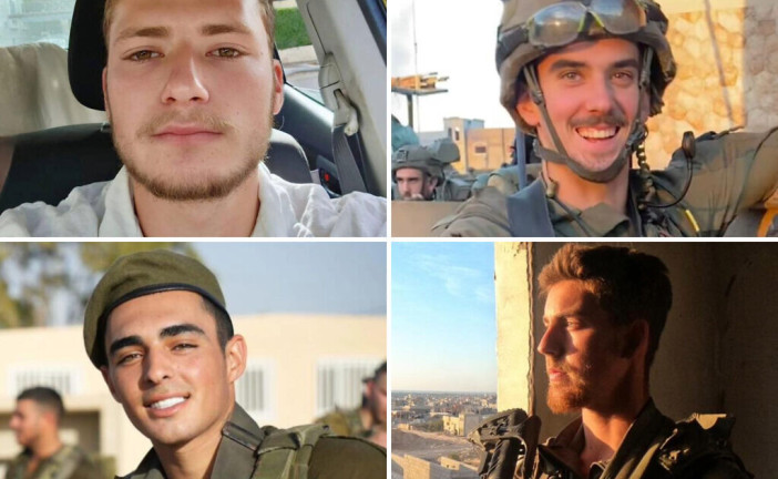 Israël en guerre : Tsahal annonce la mort de quatre soldats tués lors de l’explosion d’un immeuble piégé à Rafah