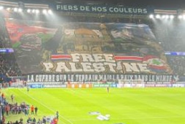 Dans les tribunes du Parc des Princes à l’occasion du Match PSG – Atletico de Madrid